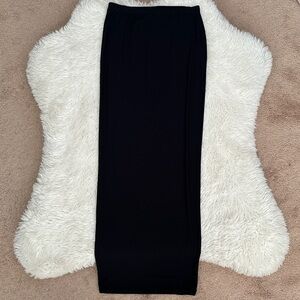 Skims ribbed maxi skirt